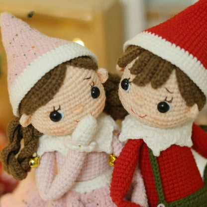 ELF Christmas Doll crochet pattern