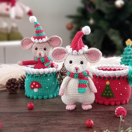 Amigurumi mouse Crochet Pattern