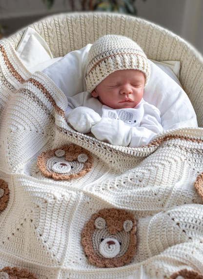 Crochet Lion Blanket Pattern – Perfect Baby Gift