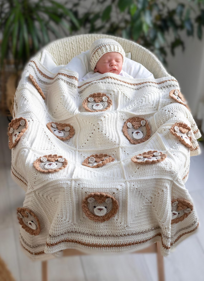 Crochet Lion Blanket Pattern – Perfect Baby Gift