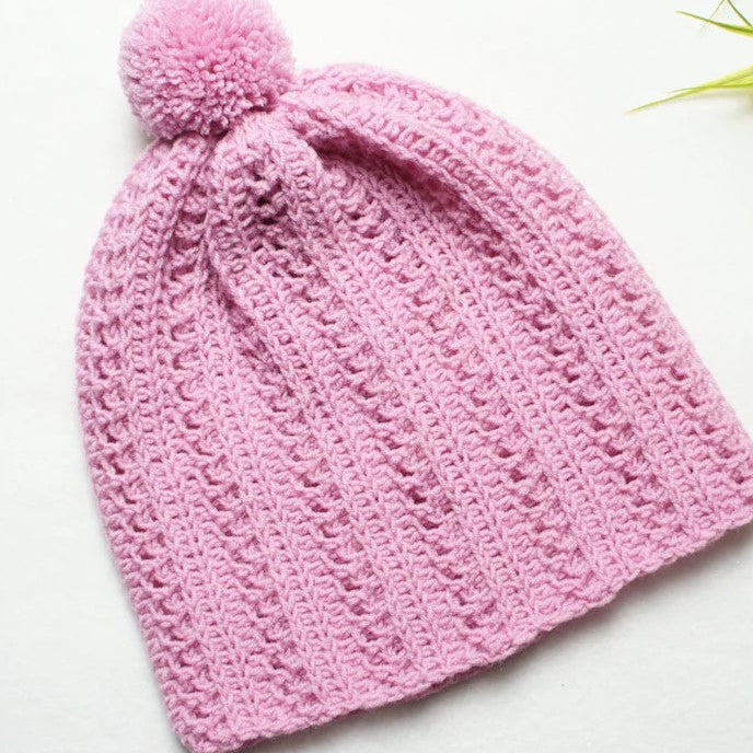 ✨ Amabella Twins Beanie & Messy Bun Hat Pattern 🧶