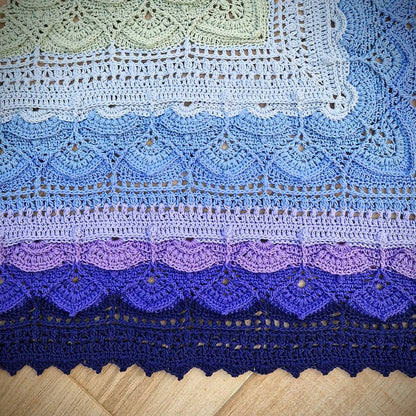 🌿 MoroccanMintTea Shawl Crochet Pattern – Elegance Inspired by Moroccan Design! 🧶✨